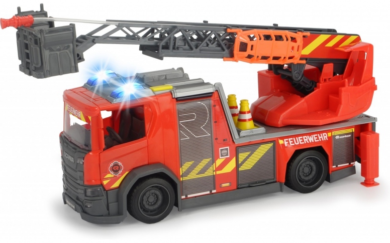 Пожежна машина Сканія з драбиною 35 см Dickie Toys 3716017