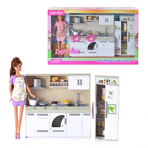 Ігровий набір з лялькою Defa The Modern Kitchen 6085