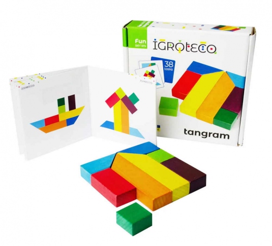 IGROTECO Гра-головоломка Танграм 8 ел 900446