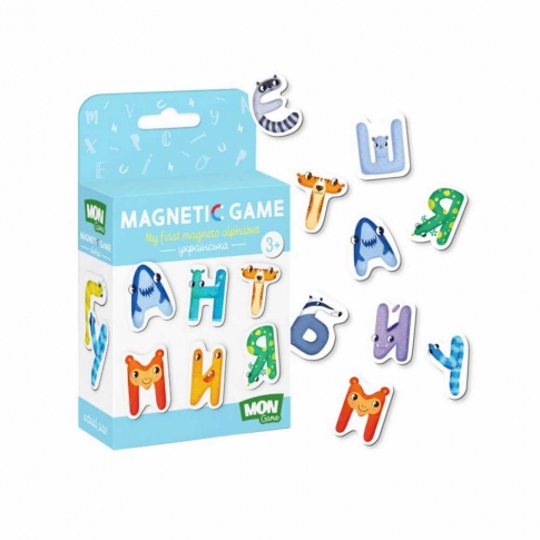 MON GAME Магниты Украинская азбука 200211