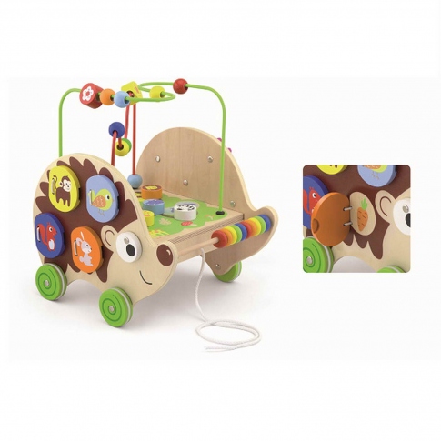 Іграшка-каталка Їжачок 4 в 1 Viga Toys 50012