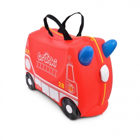Дитяча валіза для подорожей Trunki Frank FireTruck 0254-GB01-UKV