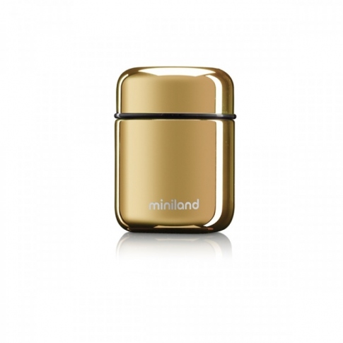 Термос харчовий 280 мл Miniland Deluxe Food Thermos Mini Gold 89355
