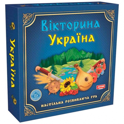 ARTOS Настольная игра Викторина Украина New