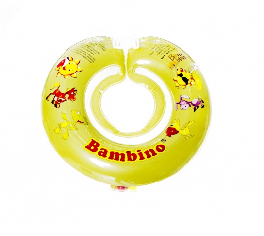BAMBINO Дитячий круг на шию з брязкальцем