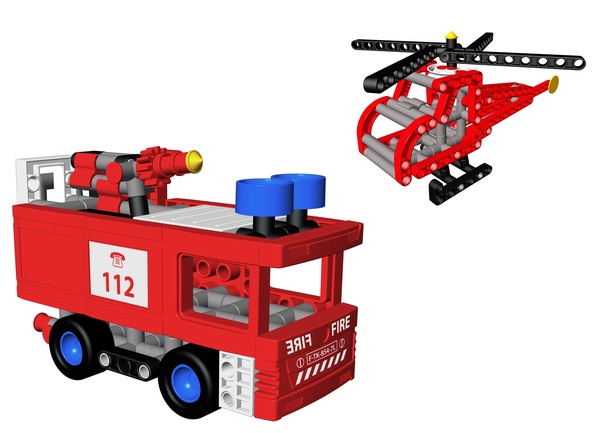 Супер пожарный Roto Maxi Fire 377 эл 14066