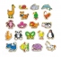 Набор магнитных фигурок В мире животных 20 шт Viga Toys 58923