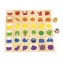 Деревянный пазл-игра Изучаем цвета Viga Toys 44505