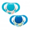 CHICCO Пустышка латексная ортодонтическая Physio 12 м+ голубой 2 шт 72924.21