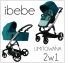 Универсальная коляска 2 в 1 ibebe i-stop Limited Edition