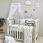 Дитяча постіль Маленька Соня Baby Design Premium Старс 6 пр